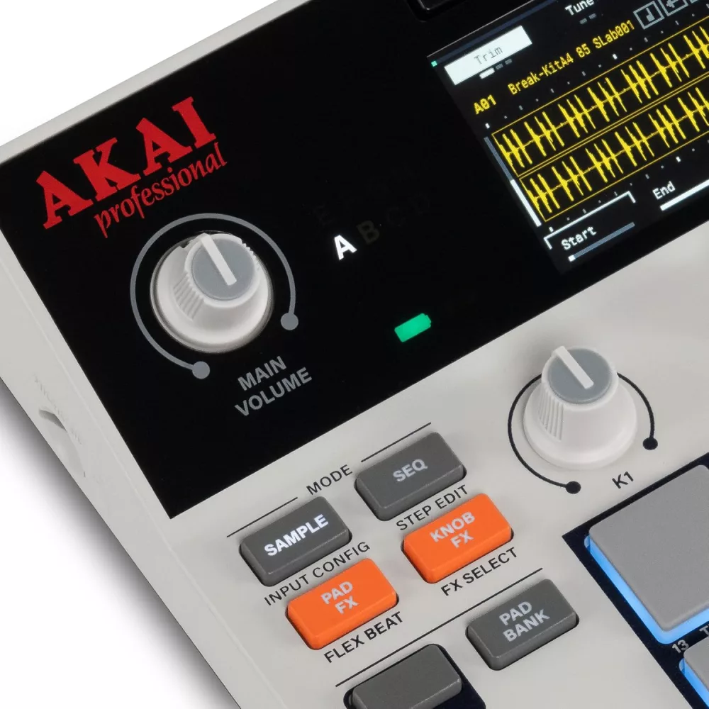 Akai Professional MPC Sample Le workflow de sampling : rapide, fluide, addictif
