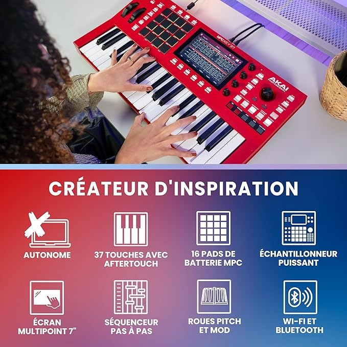 AKAI MPC KEY 37 : Station de Production Autonome