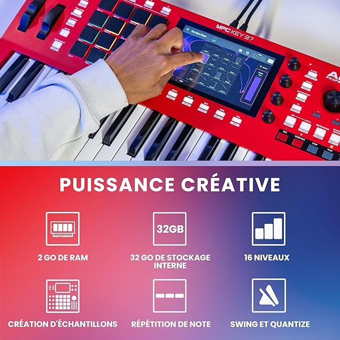 AKAI MPC KEY 37 : Station de Production Autonome