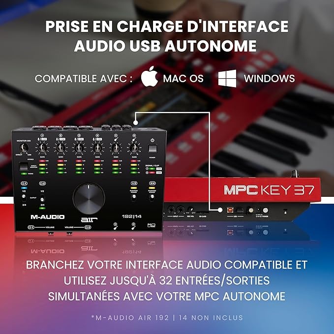 AKAI MPC KEY 37 : Station de Production Autonome