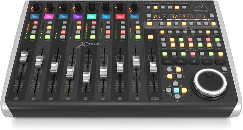 Behringer X-Touch Contrôleur Daw Universel avec 9 Faders Motorisés