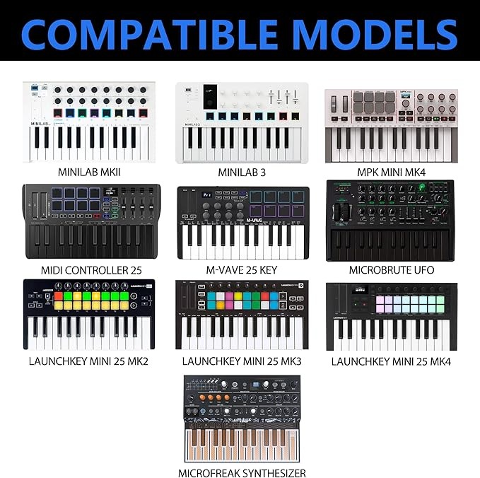 Housse Musiin pour Arturia MiniLab 3 : Test Complet de l'Étui Premium en Velours
