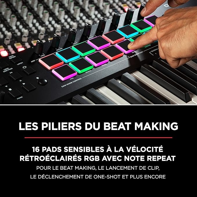 PADS du M-AUDIO Oxygen Pro 61